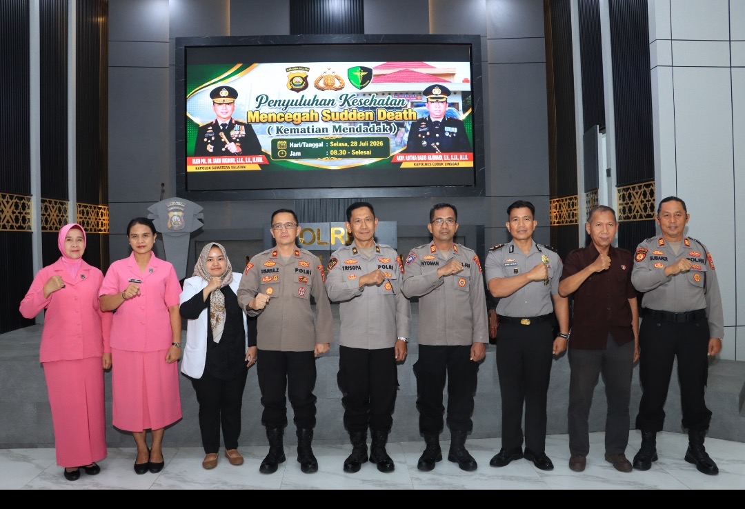 Polres Lubuk Linggau Bekali Personel dan Bhayangkari Pengetahuan Cegah Kematian Mendadak, Wujudkan SDM Sehat dan Siap Bertugas
