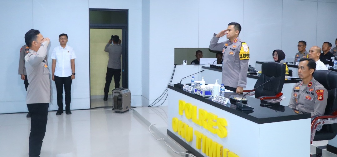 Kapolres OKU Timur Pimpin Latpra Ops Sikat I Musi 2026, Sasar Kejahatan 3C dan Premanisme