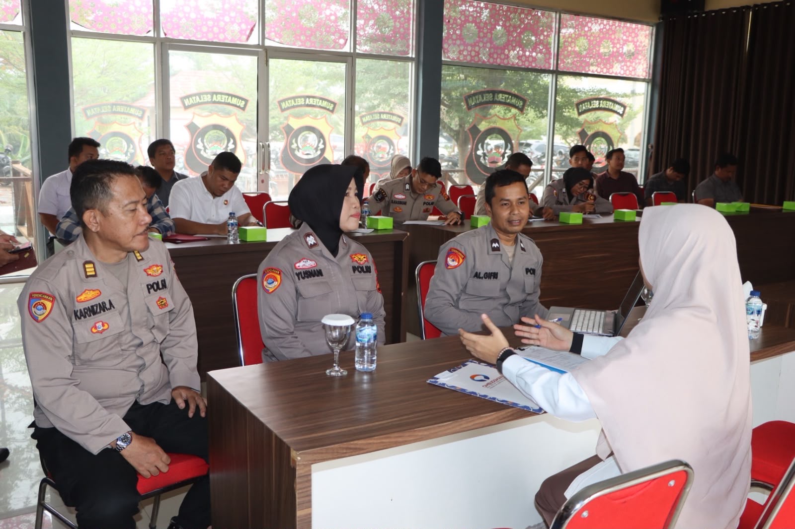 Ombudsman RI Perwakilan Sumsel Lakukan Penilaian Penyelenggaraan Pelayanan Publik di Polres OKU