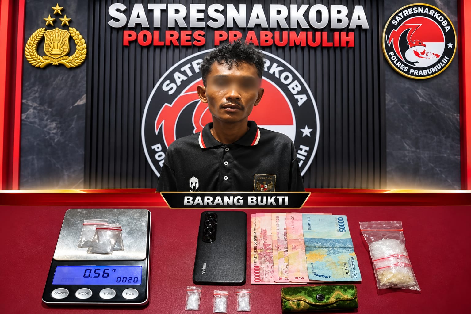 Satres Narkoba Polres Prabumulih Ungkap Dugaan Peredaran Sabu, Satu Pria Diamankan