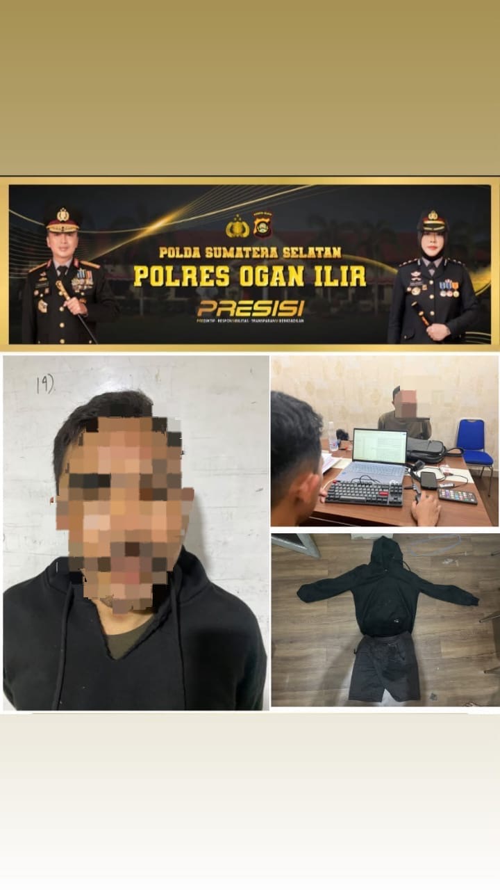 Sukseskan Ops Sikat Musi I 2026, Satreskrim Polres Ogan Ilir Ciduk Komplotan Curat Spesialis Motor