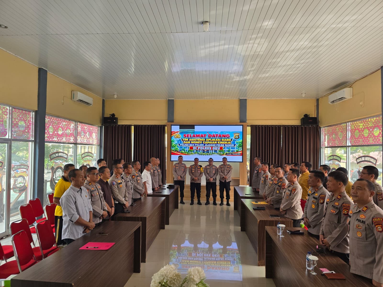 Polres OKU Perkuat Evaluasi Kinerja dan Digitalisasi melalui Asistensi Si ABK Presisi