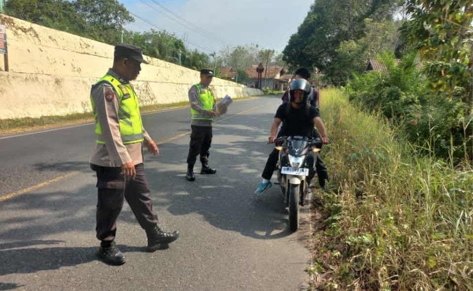 Polsek Lubuk Batang Polres OKU Laksanakan Patroli Antisipasi Curanmor dan Tindak Pidana Lainnya