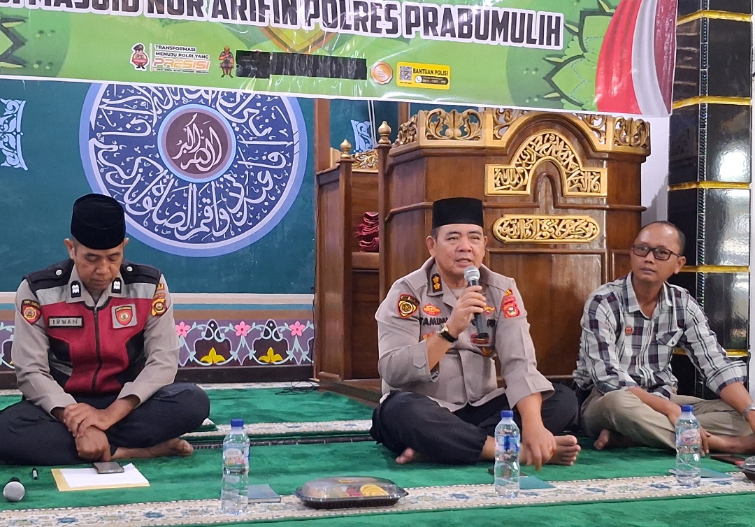 Binrohtal Rutin, Polres Prabumulih Perkuat Keimanan dan Integritas Personel dalam Pelaksanaan Tugas