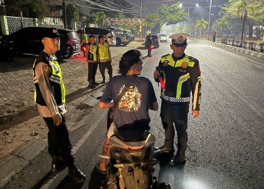 Cegah 3C dan Balap Liar, Polres Prabumulih Perkuat Patroli Malam