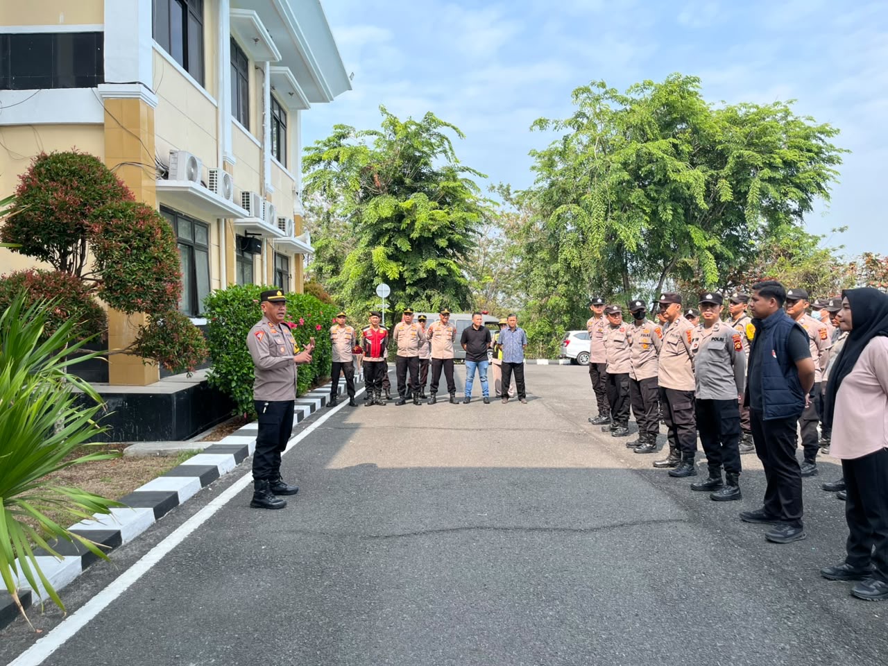Polres OKU Gelar Apel Ops Sikat I Musi 2026, Perkuat Kesiapan Personel Cegah Kejahatan