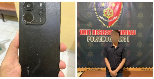 Polsek Belitang I Ungkap Kasus Pencurian HP di MAN Gumawang, Seorang Pria Diamankan
