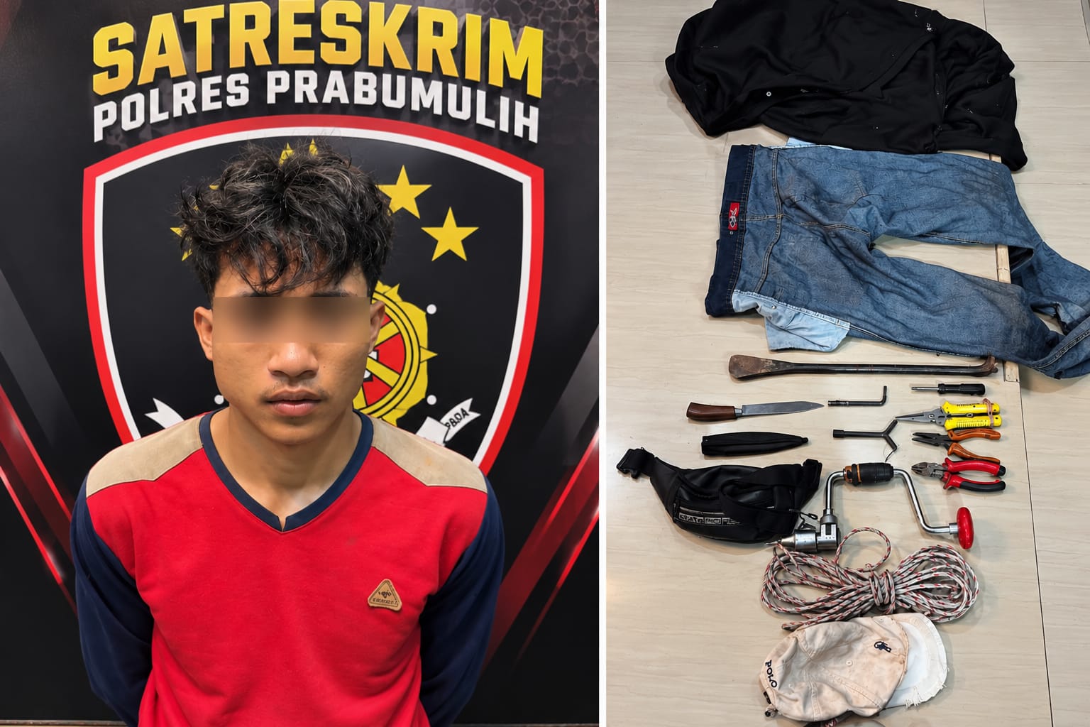Operasi Sikat I Musi, Polres Prabumulih Bongkar Dugaan Rangkaian Pencurian Sepeda Motor