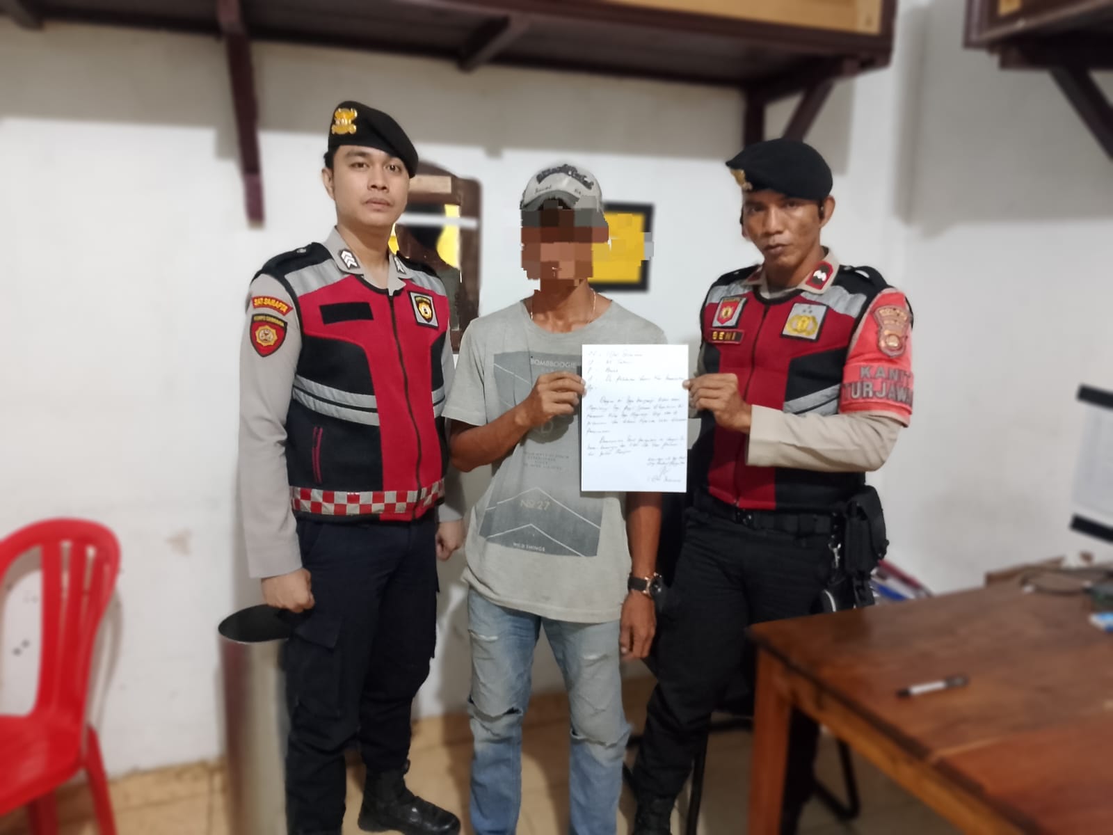 Brantas Pungli di Pintu Keluar Tol Keramasan, Tim Patroli Perintis Presisi Polres Ogan Ilir Amankan Satu Pelaku