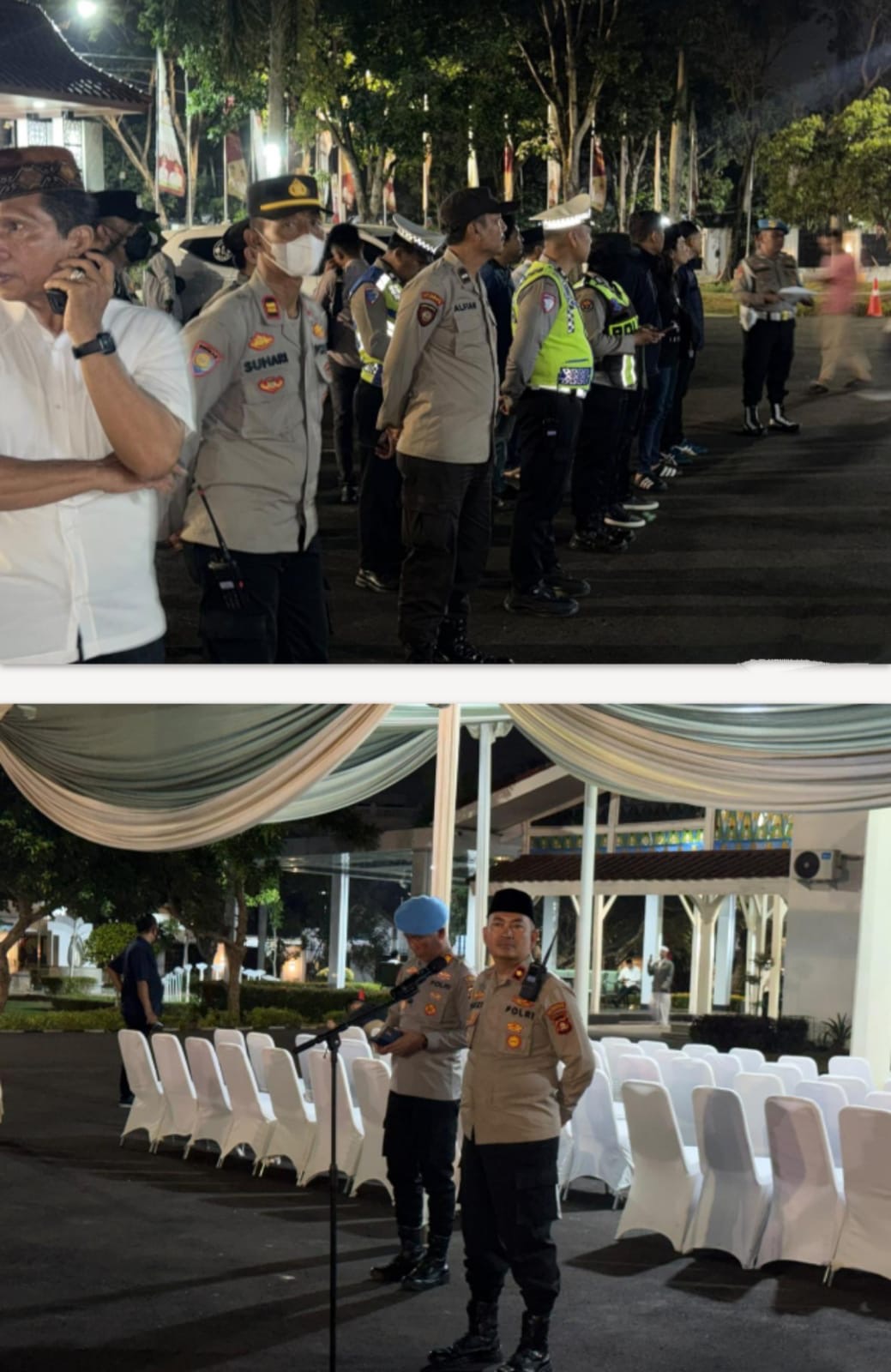 Polrestabes Palembang Siagakan Personel Amankan Tabligh Akbar Bersama UAS