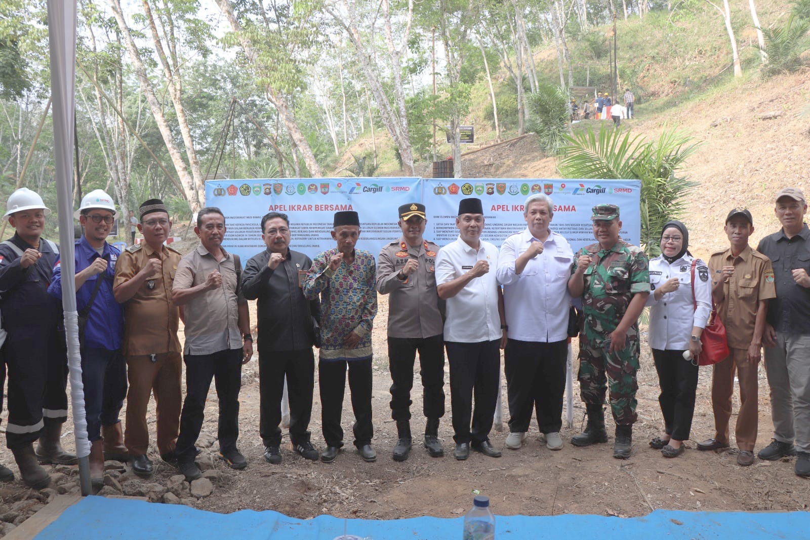 Dukung Legalisasi Sumur Minyak Masyarakat, Polres Musi Rawas Gelar Launching dan Ikrar Bersama di Muara Lakitan
