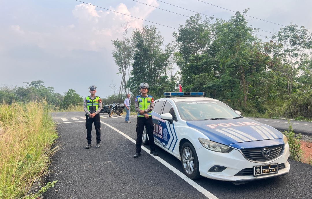 Satlantas Polres Empat Lawang Intensifkan Patroli Sore, Antisipasi Balap Liar dan Kejahatan Jalanan