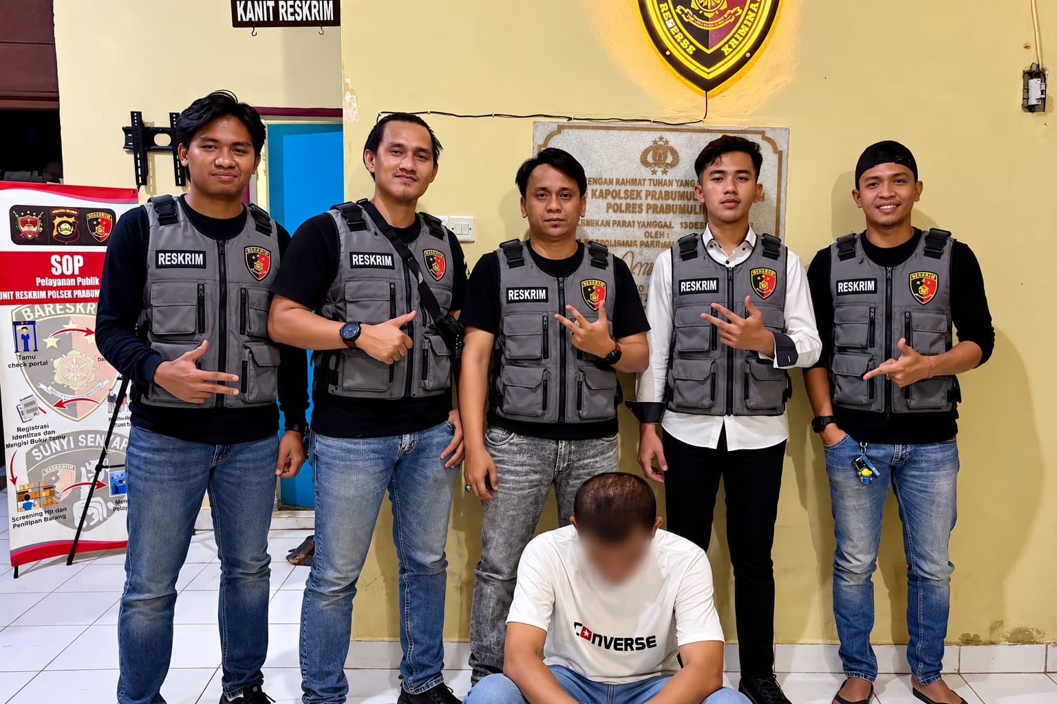 Ops Sikat Musi 2026, Polsek Prabumulih Barat Tindaklanjuti Kasus Curat Sepeda Motor