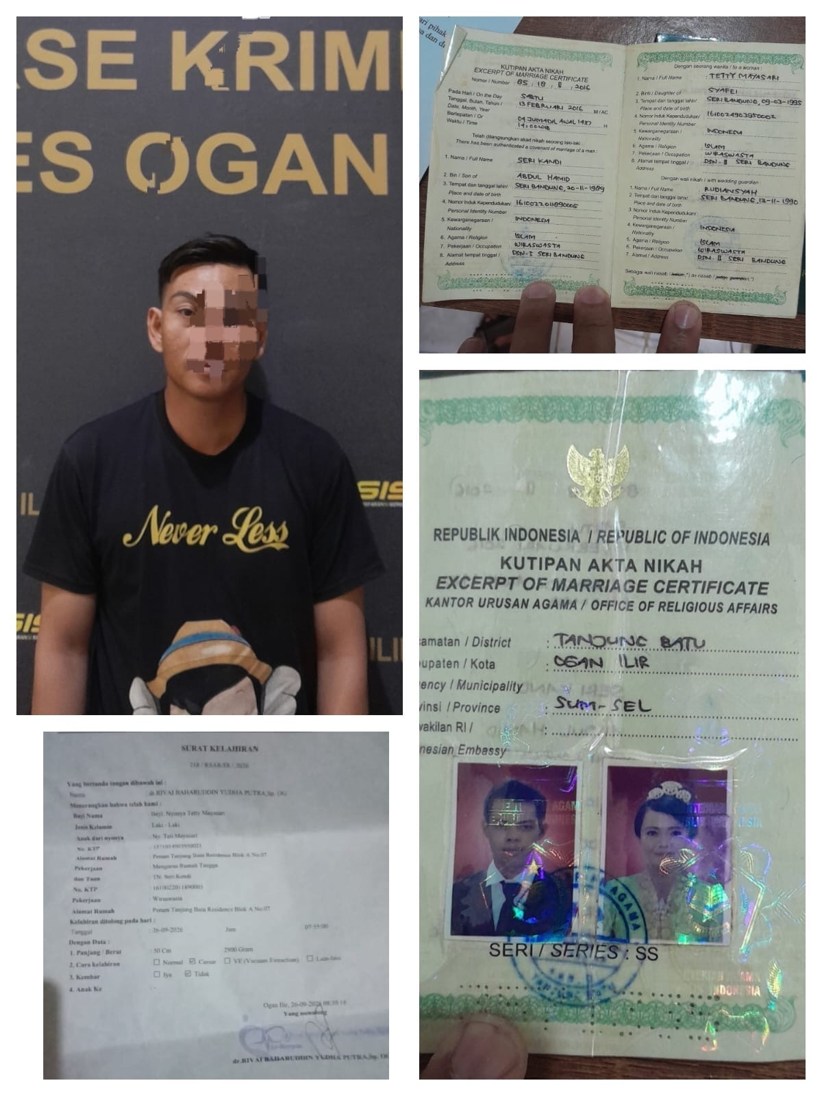 *SAT PPA Dan PPO Polres Ogan Ilir Ungkap Dugaan Perzinahan dan Kohabitasi, Satu Pria Diamankan*