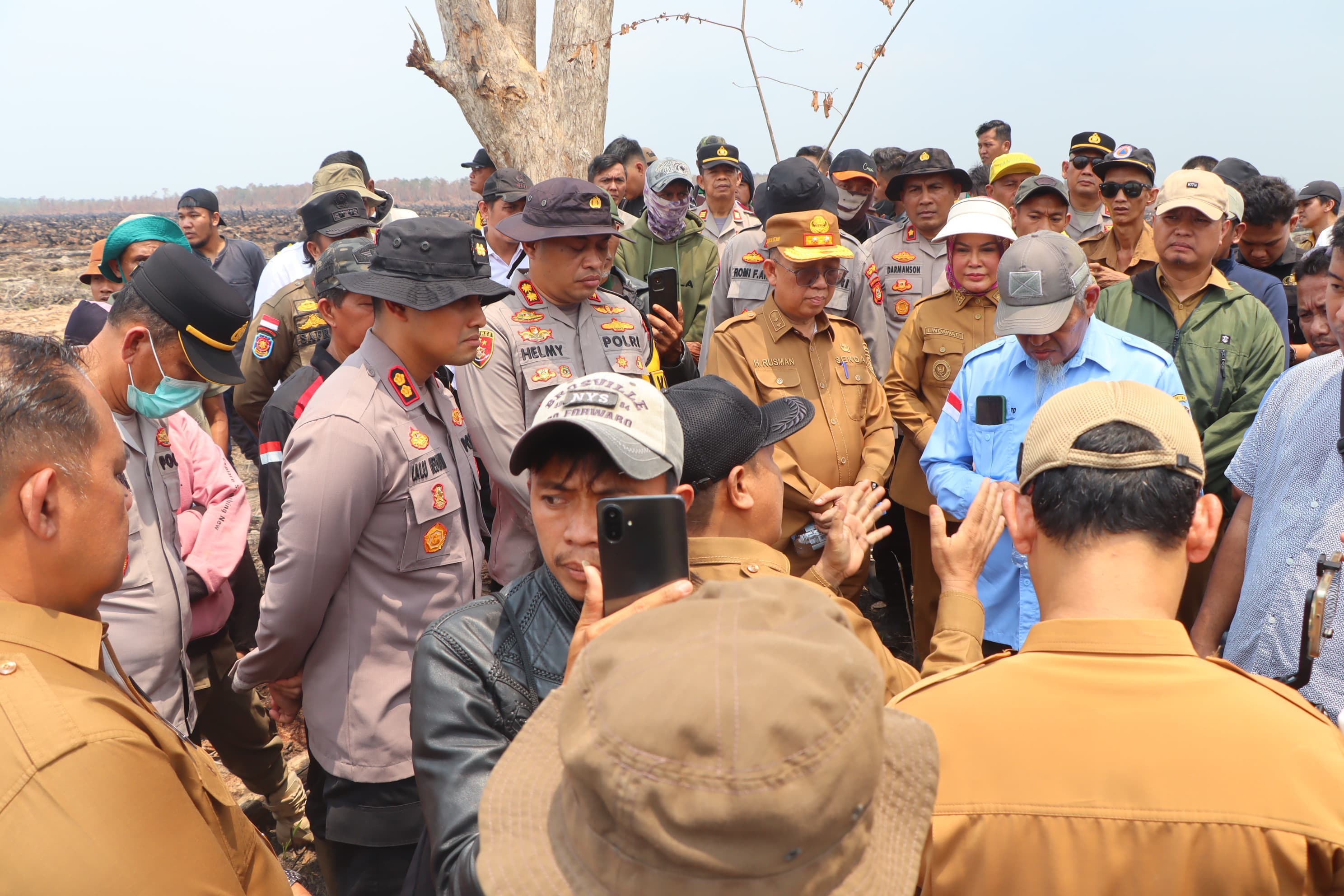 Cegah Konflik Tapal Batas, OKU dan OKU Timur Sepakati Status Quo serta Pasang Baliho Bersama