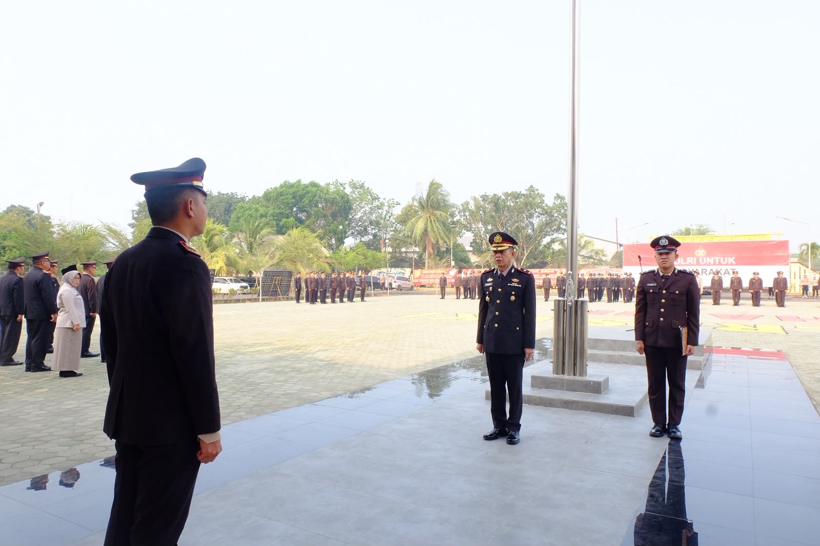 Polres OKI Gelar Upacara Hari Kesaktian Pancasila, Teguhkan Pancasila sebagai Pemersatu Bangsa