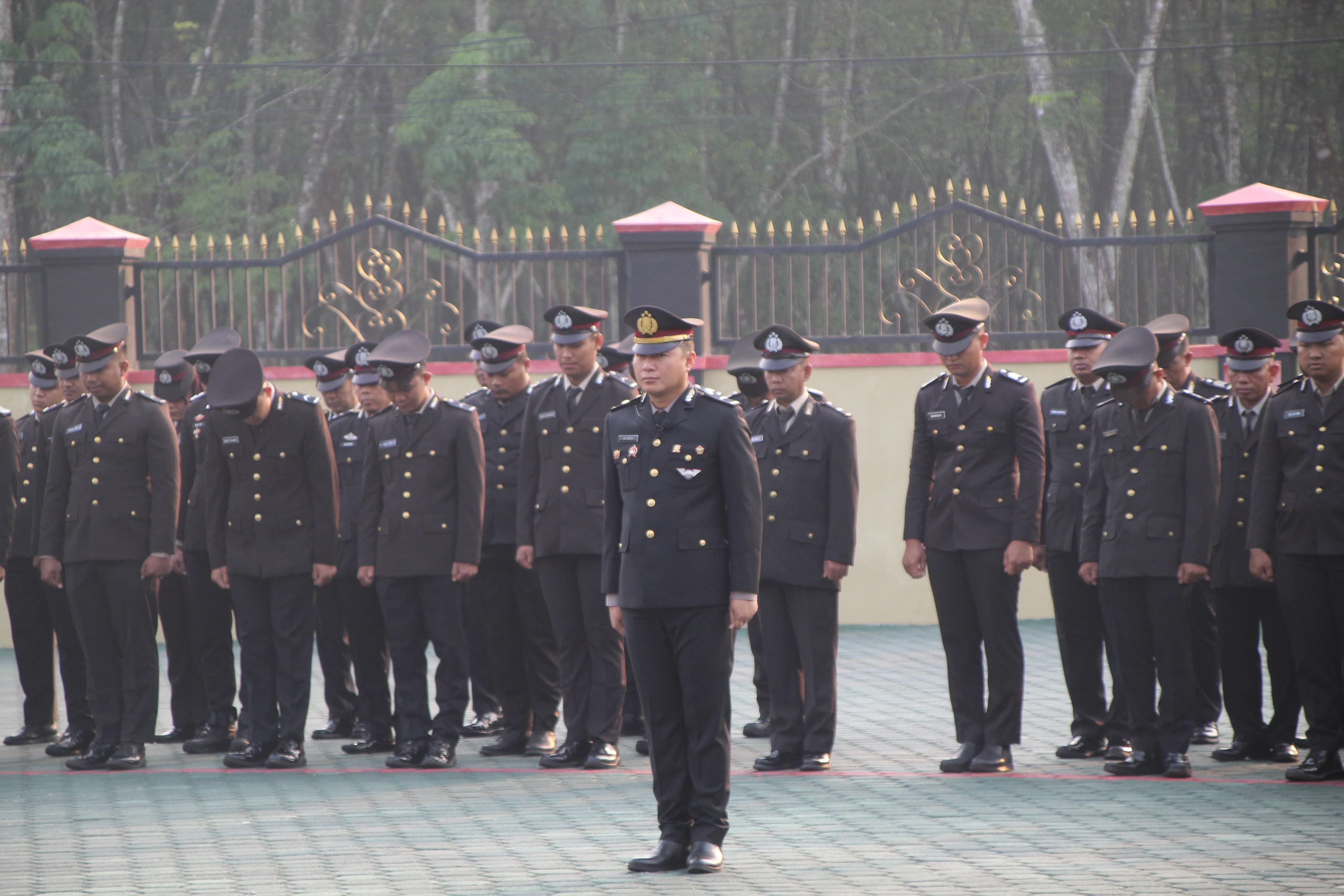 POLRES OKU TIMUR GELAR UPACARA HARI KESAKTIAN PANCASILA TAHUN 2026 DI LAPANGAN SATRYA HAPRABU