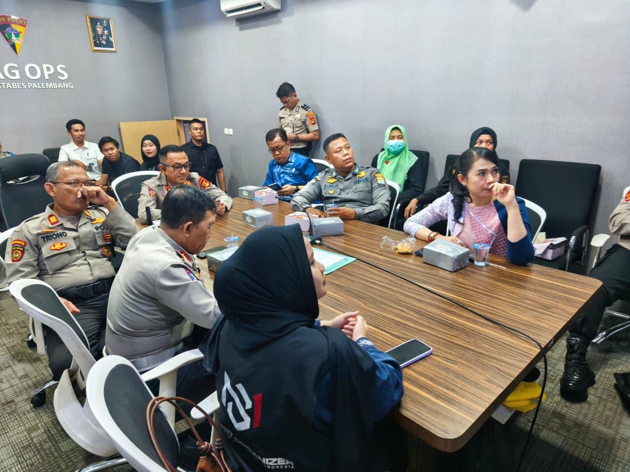 Polrestabes Palembang Gelar Rakor Pengamanan Sejumlah Kegiatan Masyarakat