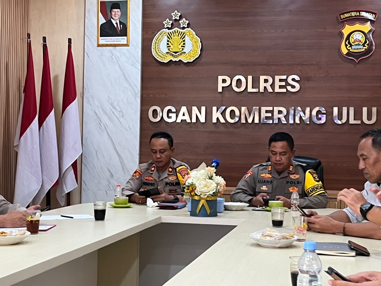 Polres OKU Gelar Rakor Evaluasi Karhutla, Perkuat Sinergi Antisipasi Kebakaran Hutan dan Lahan