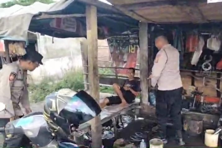 Jaga Kamtibmas Tetap Kondusif, Polsek RKT Prabumulih Rutin Patroli Sambangi Wilayah Masyarakat