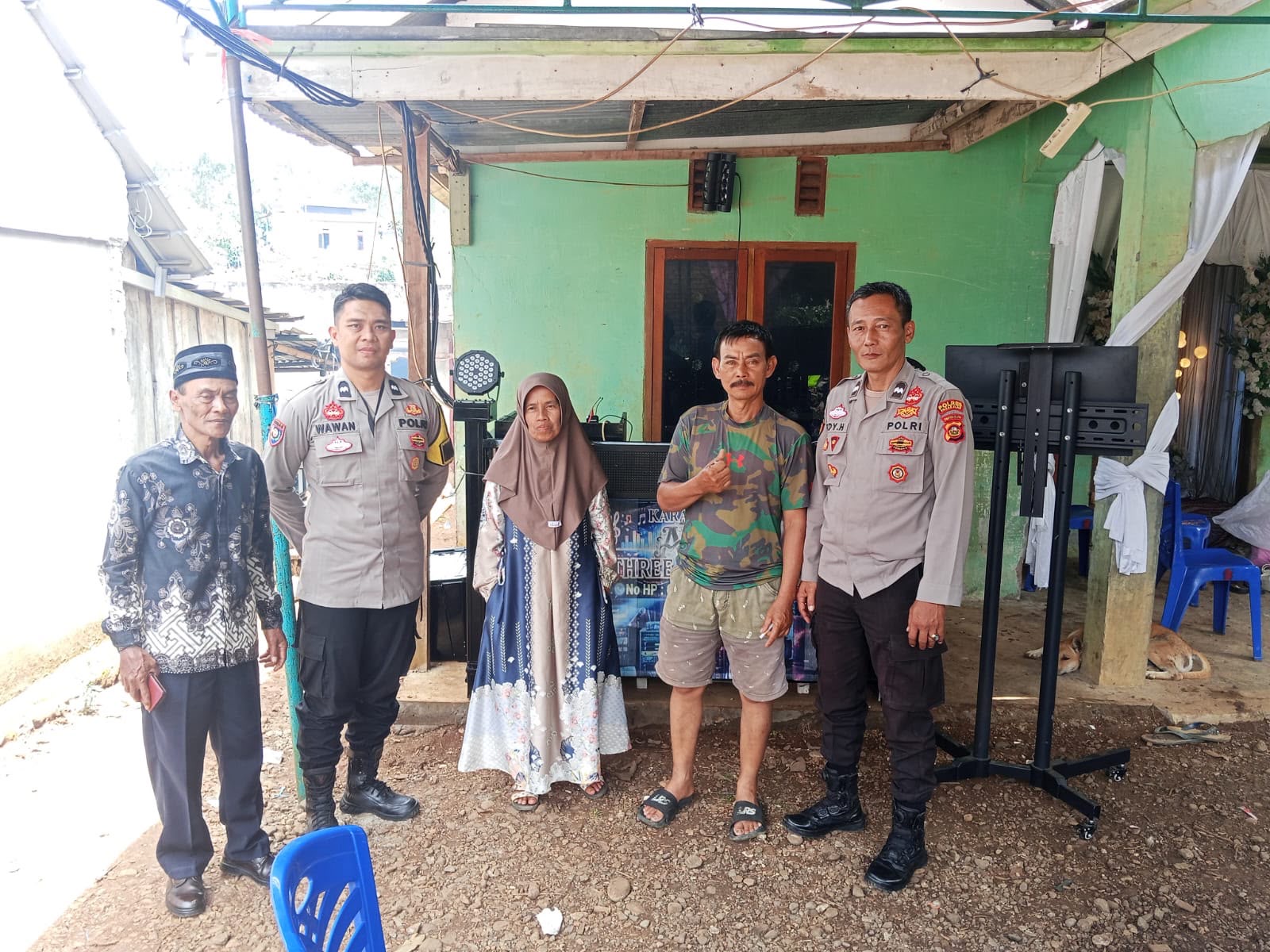Bhabinkamtibmas Jokoh Sambangi Warga, Antisipasi Karhutla dan Gangguan Kamtibmas