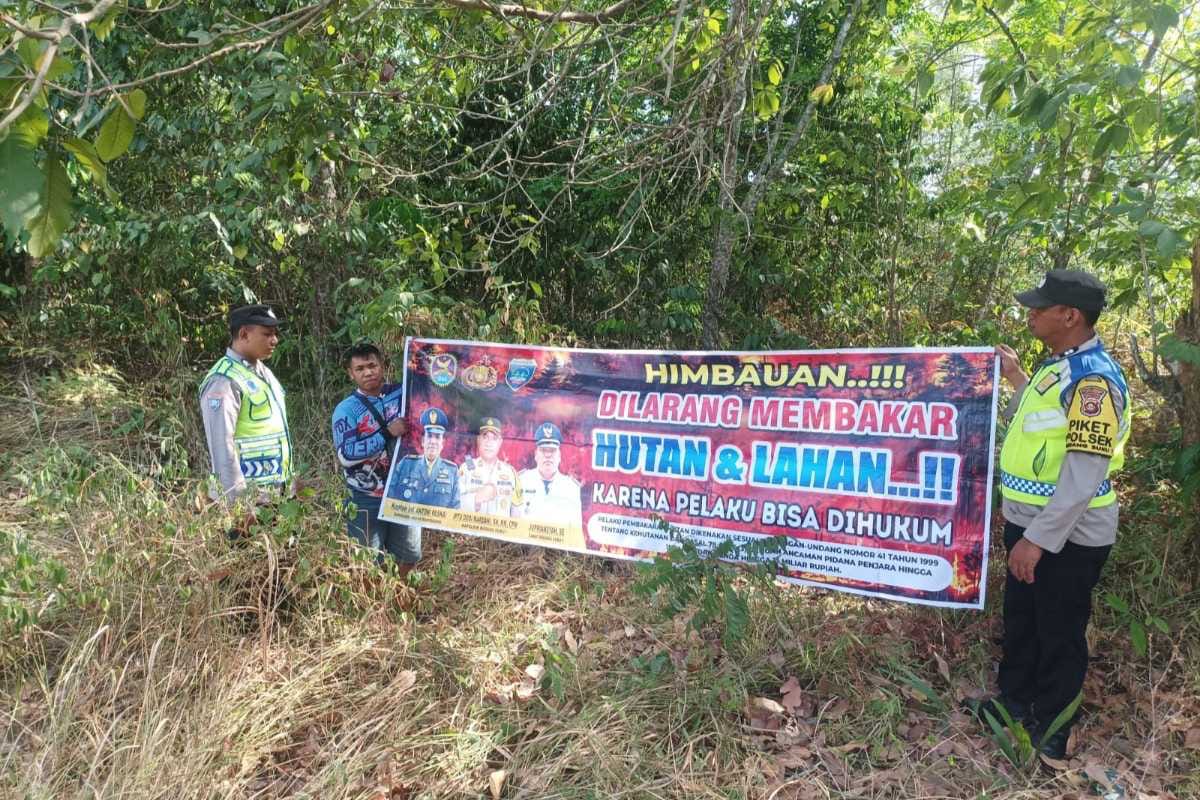 Jaga Lingkungan dari Ancaman Karhutla, Polisi Edukasi Warga