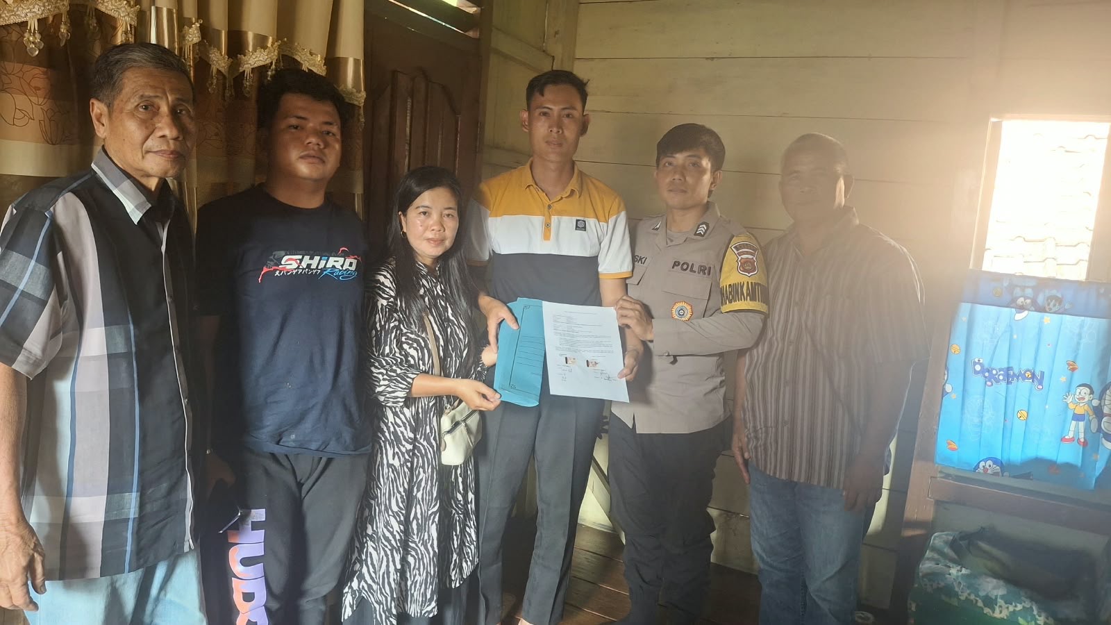 Bhabinkamtibmas Polsek Kota Lahat Selesaikan Perselisihan Warga melalui Problem Solving