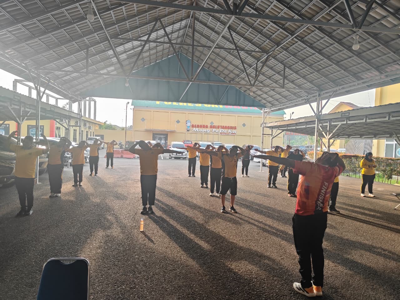 Polres OKI Gelar Pembinaan IMT, Tingkatkan Kebugaran dan Profesionalisme Personel