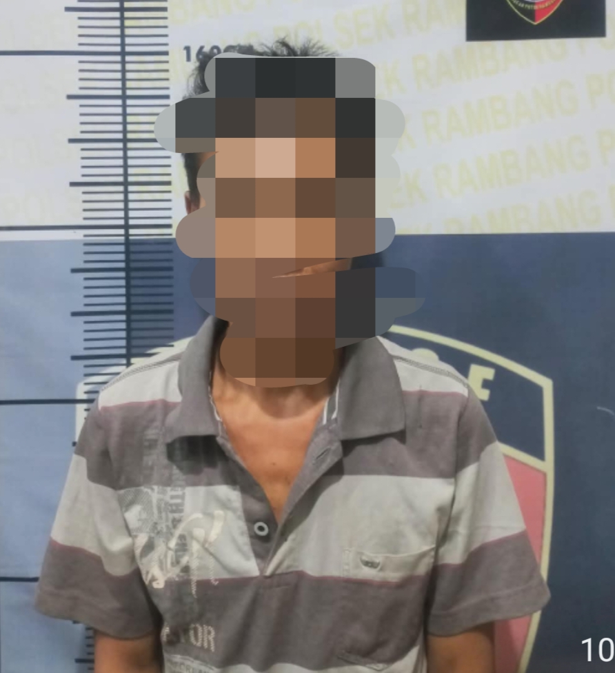 Polsek Rambang Ungkap Kasus Curat dalam Ops Sikat Musi I 2026, Seorang Pria Diamankan Bersama TV Hasil Curian