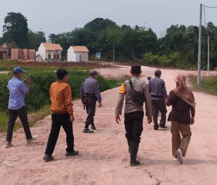 Polsek Kayuagung Ajak Warga Sidakersa Waspadai Karhutla