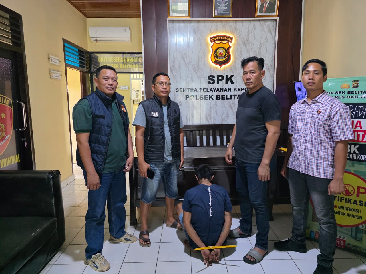 Polsek Belitang I Ungkap Kasus Curat, Seorang Pria Diamankan