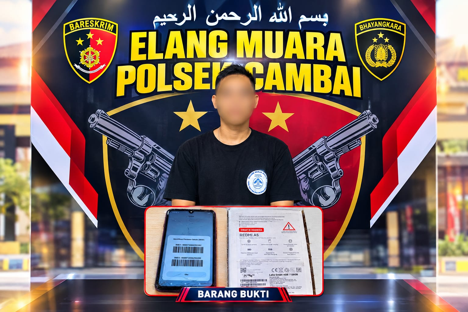 Polsek Cambai Ungkap Dugaan Penggelapan HP, Dua Pelaku Diamankan Bersama Barang Bukti