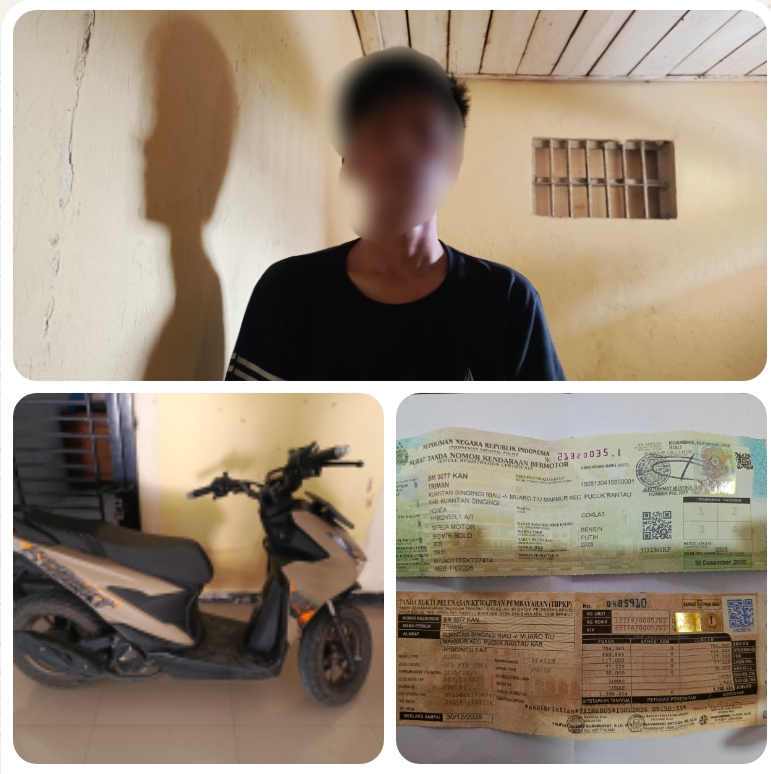 Aksi Curanmor Bersenjata Pisau di OKU Timur, Polisi Tangkap Pria 18 Tahun, Satu Pelaku Diburu