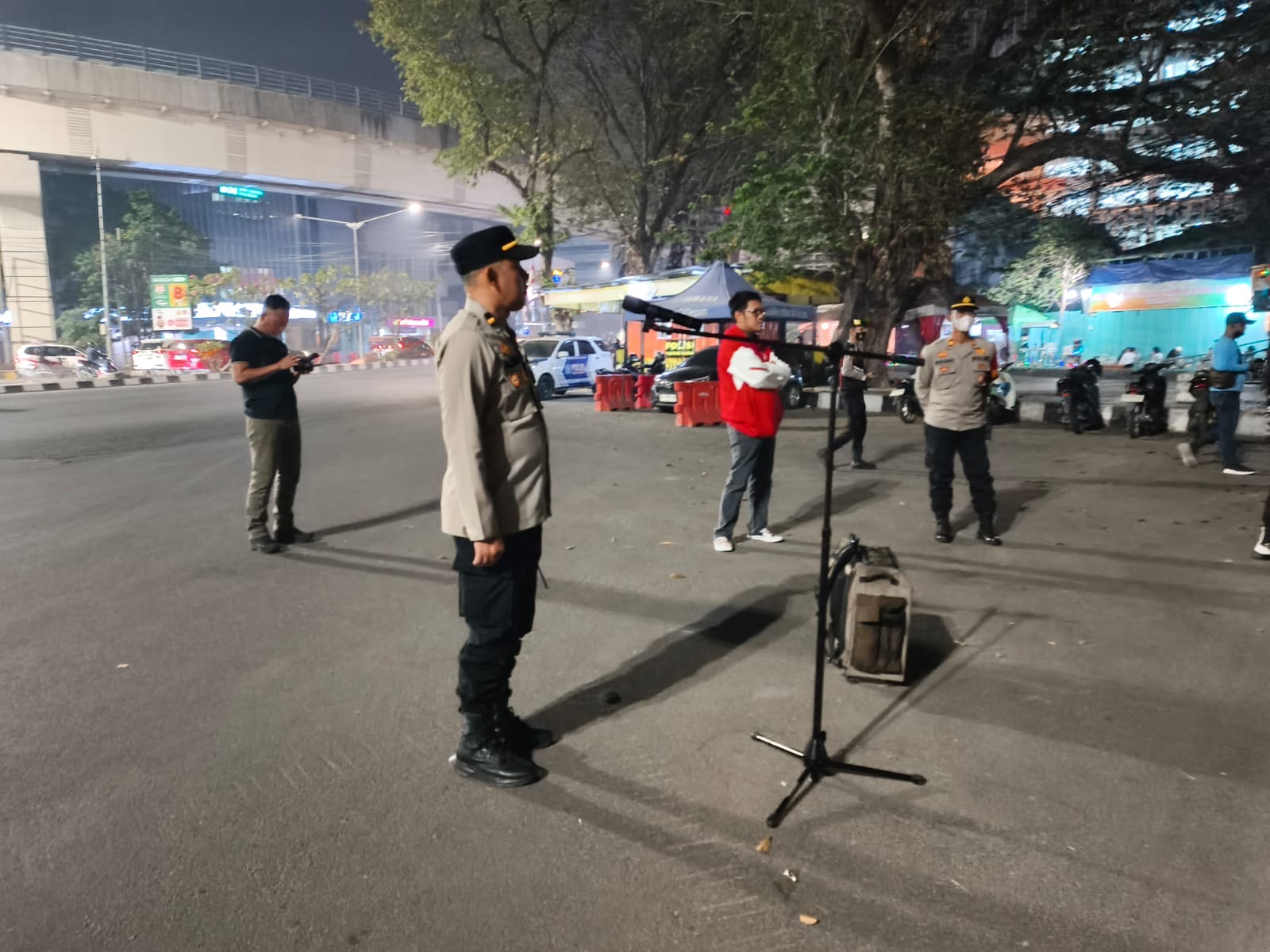 Polrestabes Palembang Laksanakan Patroli Gabungan KRYD untuk Jaga Kondusivitas Kota Palembang