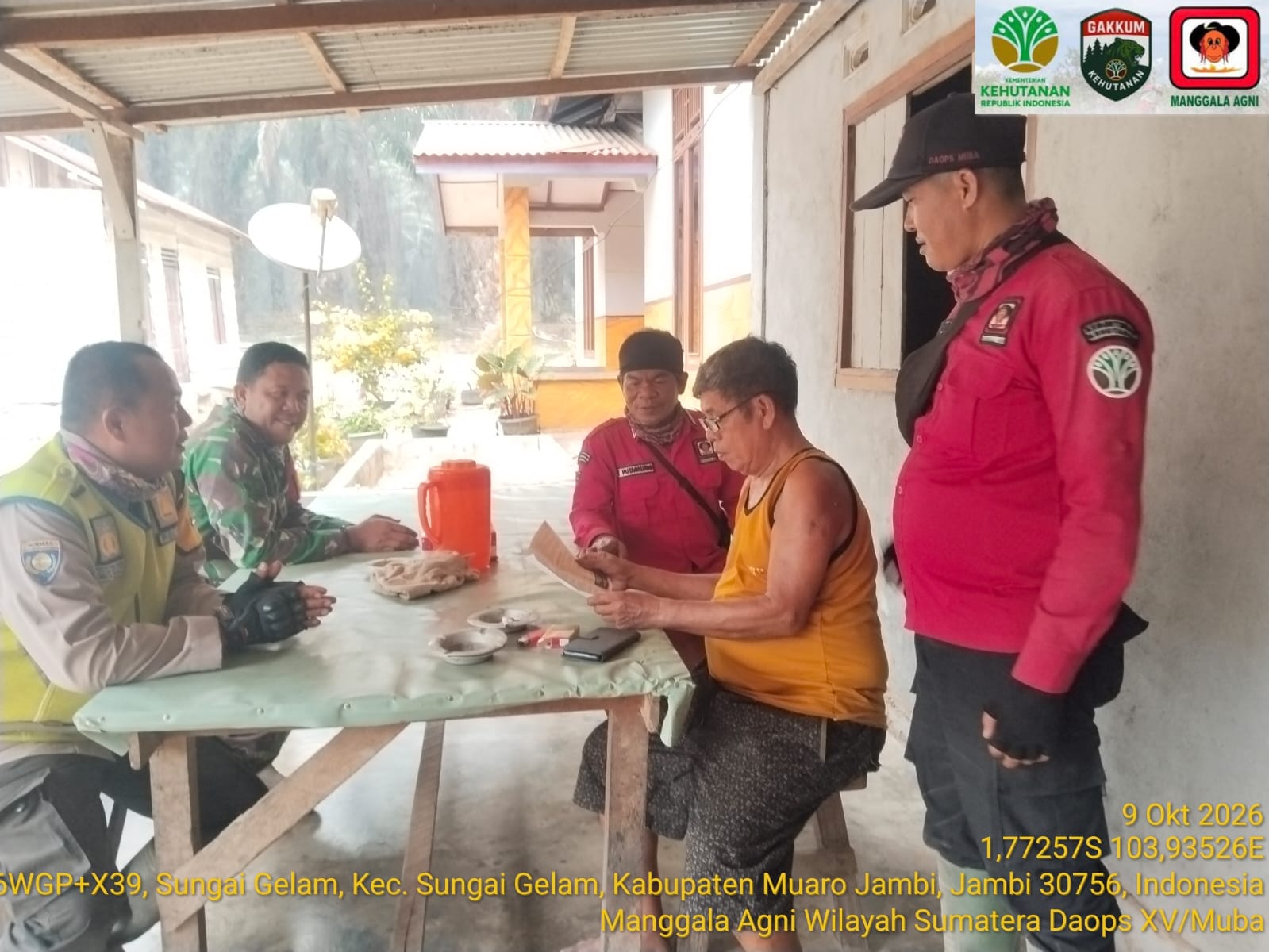 Patroli Terpadu Cegah Karhutla di Muara Medak, Tim Gabungan Temukan Lahan Gambut Rawan dan Lakukan Pemadaman Lanjutan