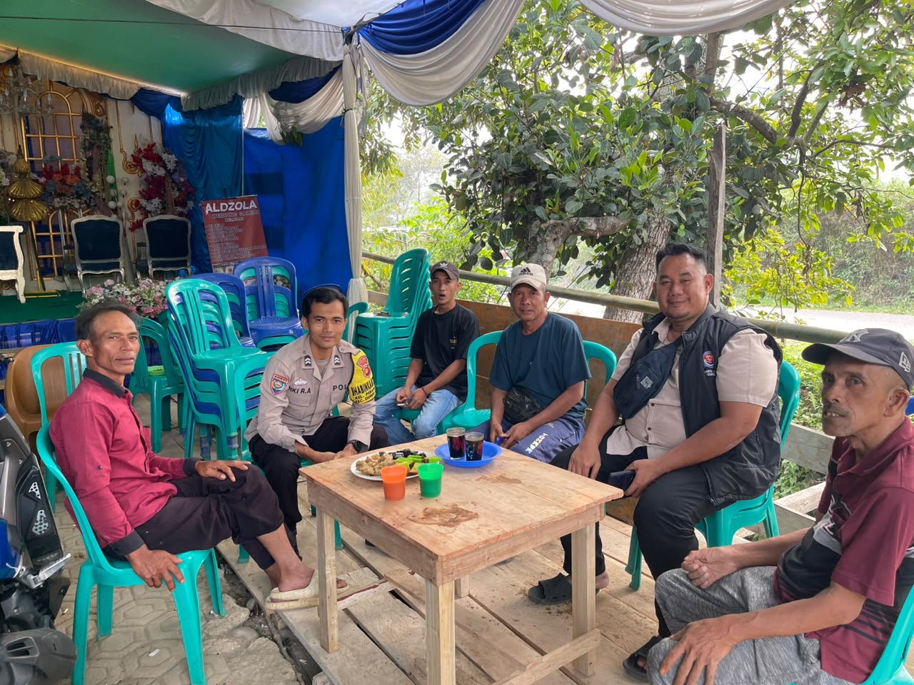 Polres Pagaralam Imbau Warga Patuhi Aturan Hiburan Pada Acara Persedekahan Pernikahan