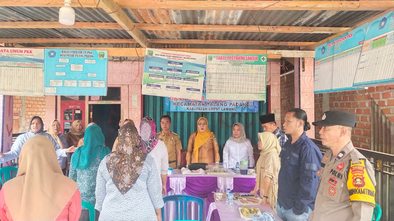 Perkuat Sinergitas TNI-Polri dan Pemerintah Desa, Polsek Talang Padang Hadiri Musdes TA 2027