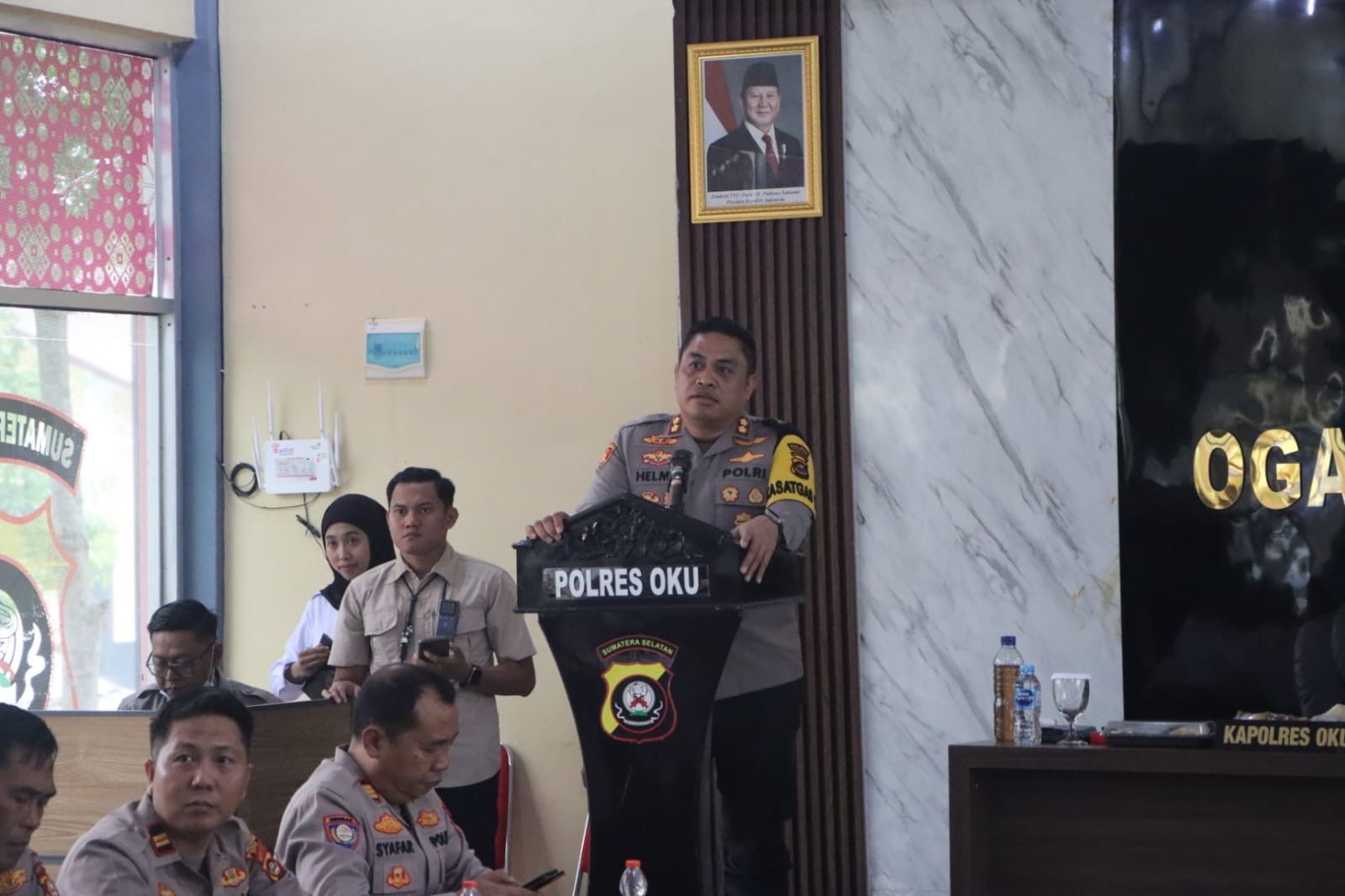 Polres Oku Gelar Operasiional Guna Evaluasi Dan Optimalisasi Pelaksanaan Tugas Kepolisian
