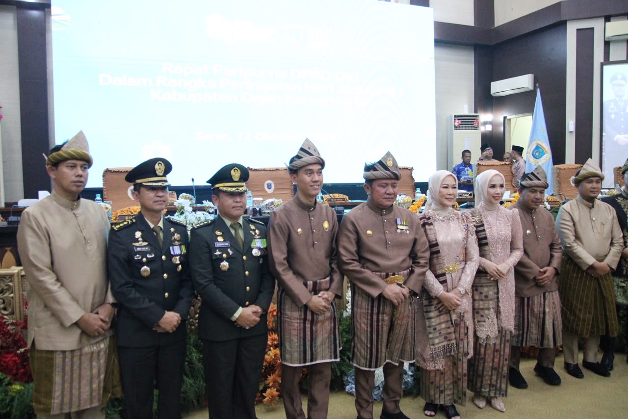 Kapolres OKI Hadiri Paripurna HUT ke-81, Keamanan Jadi Fondasi Pembangunan Daerah