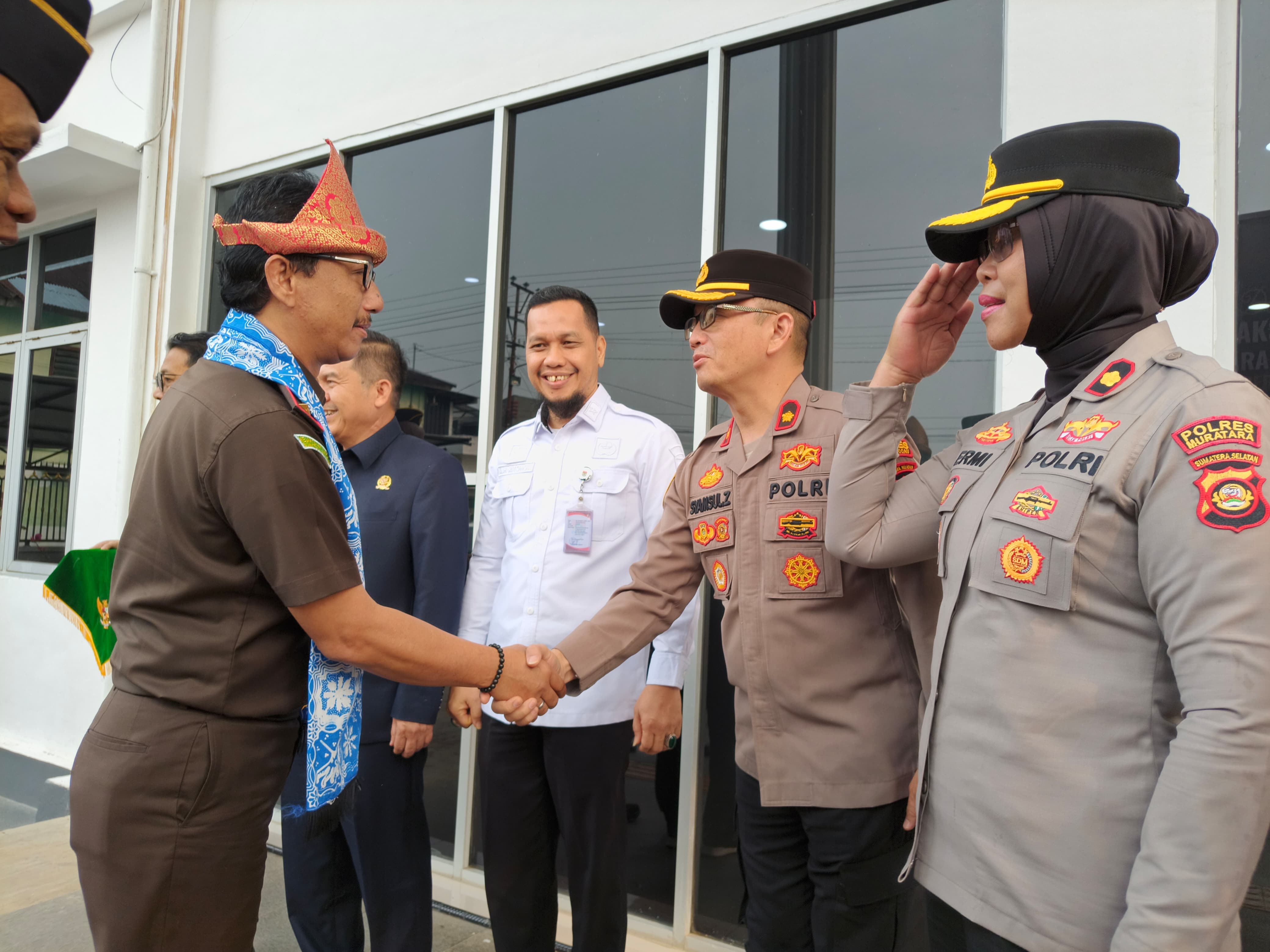 Perkuat Sinergi Penegakan Hukum, Wakapolres Lubuk Linggau Hadiri Coffee Morning Bersama Kejaksaan
