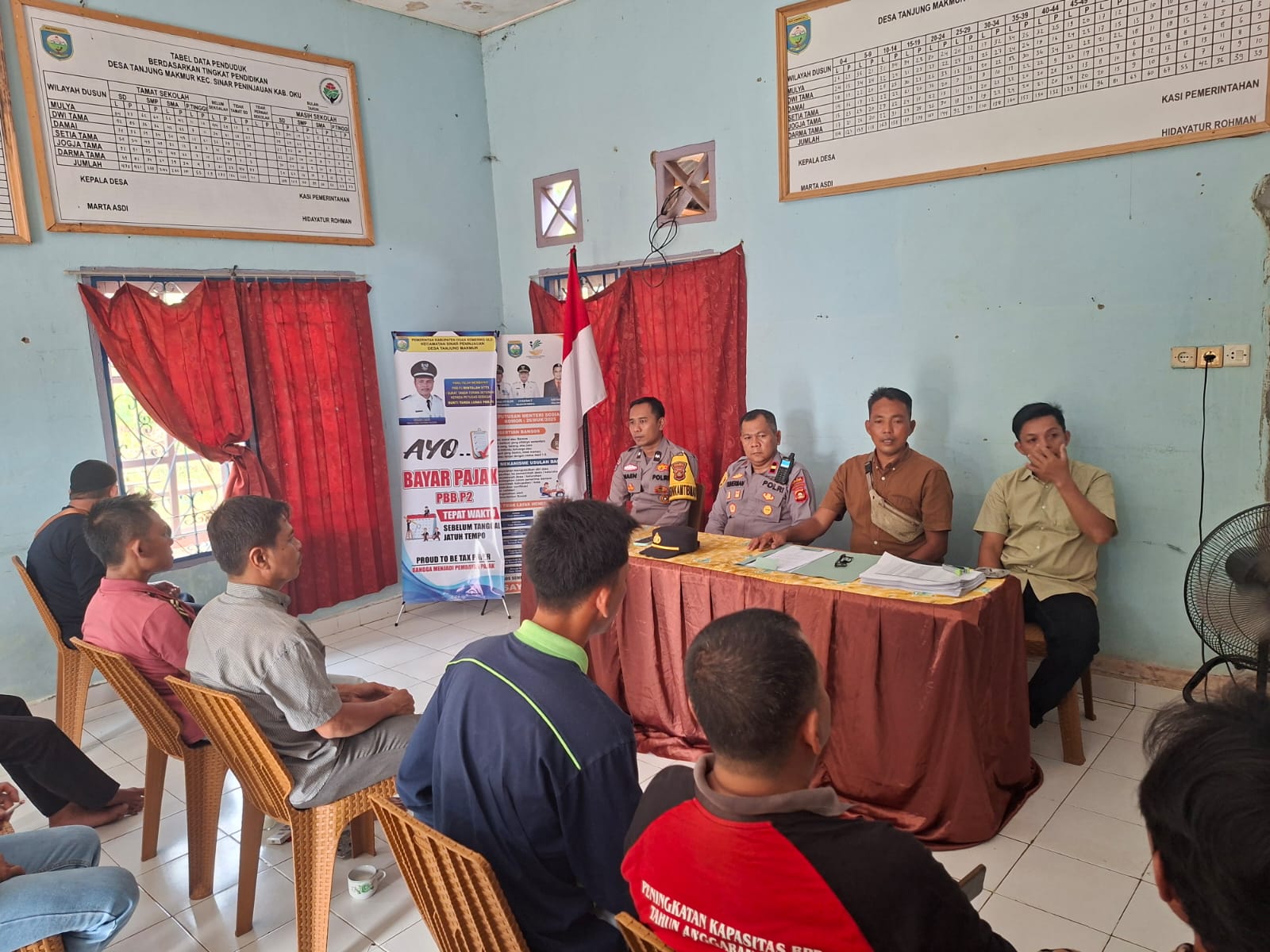 Panitia Pilkades Desa Tanjung Makmur Tetapkan DPS Sebanyak 2.234 Pemilih