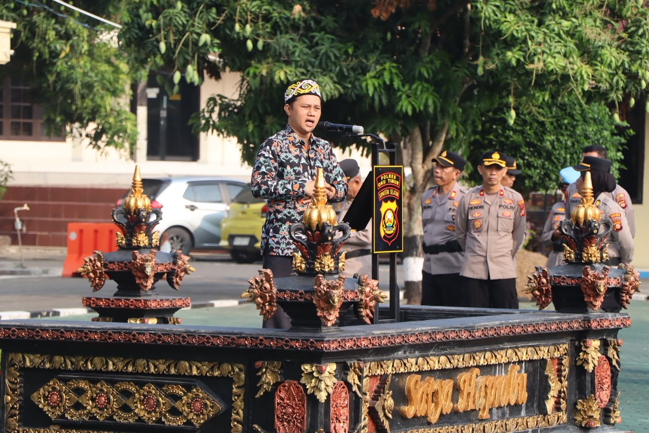 POLRES OKU TIMUR GELAR BINROHTAL DAN PENGGALANGAN DANA KEMANUSIAAN