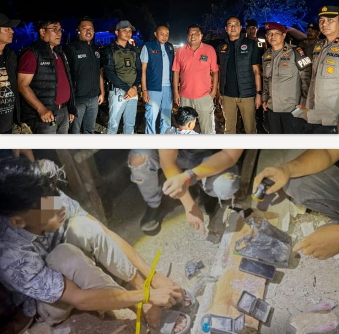 Gerebek Pondok Diduga Jadi Sarang Narkoba, Polres Musi Rawas dan BNNK Ringkus Bandar Sabu dan Sita 20,33 Gram