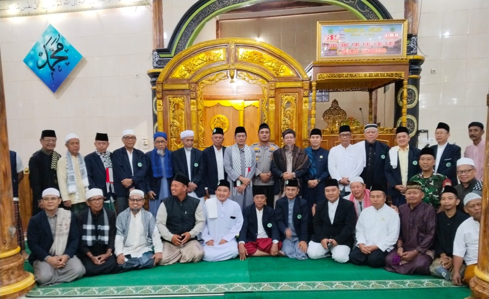 Kapolsek Baturaja Timur Hadiri Safari Subuh MUI OKU, Wujudkan Polri Dekat dengan Masyarakat