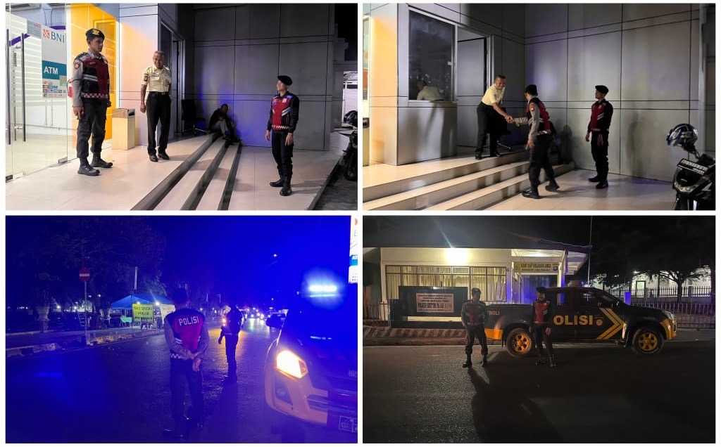 Sat Samapta Polres OKU Gelar Patroli Perintis Presisi, Antisipasi Premanisme hingga Balap Liar di Kota Baturaja