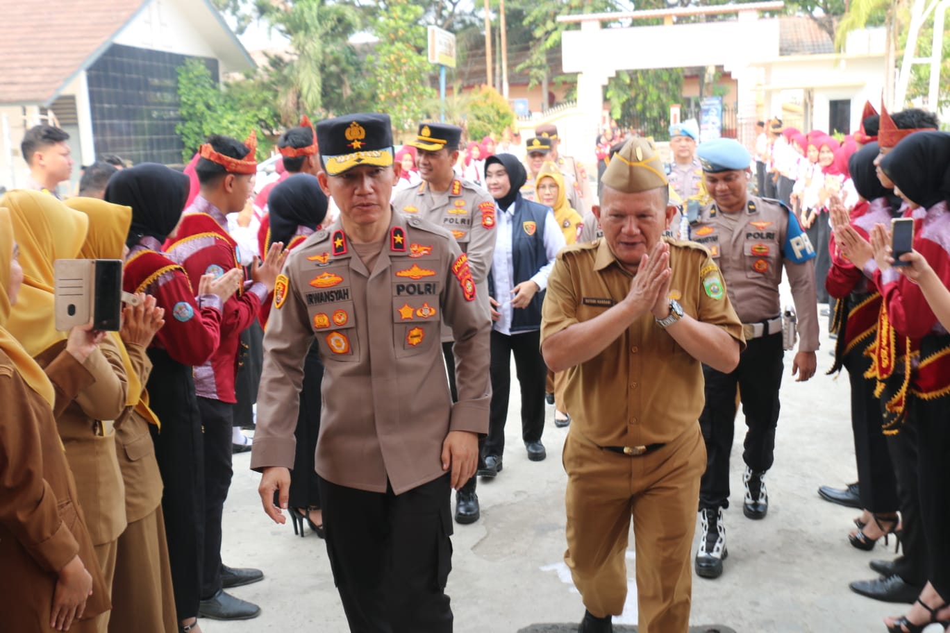 Wakapolda Sumsel Edukasi Siswa SMAN 4 Palembang Lewat Program Polidik