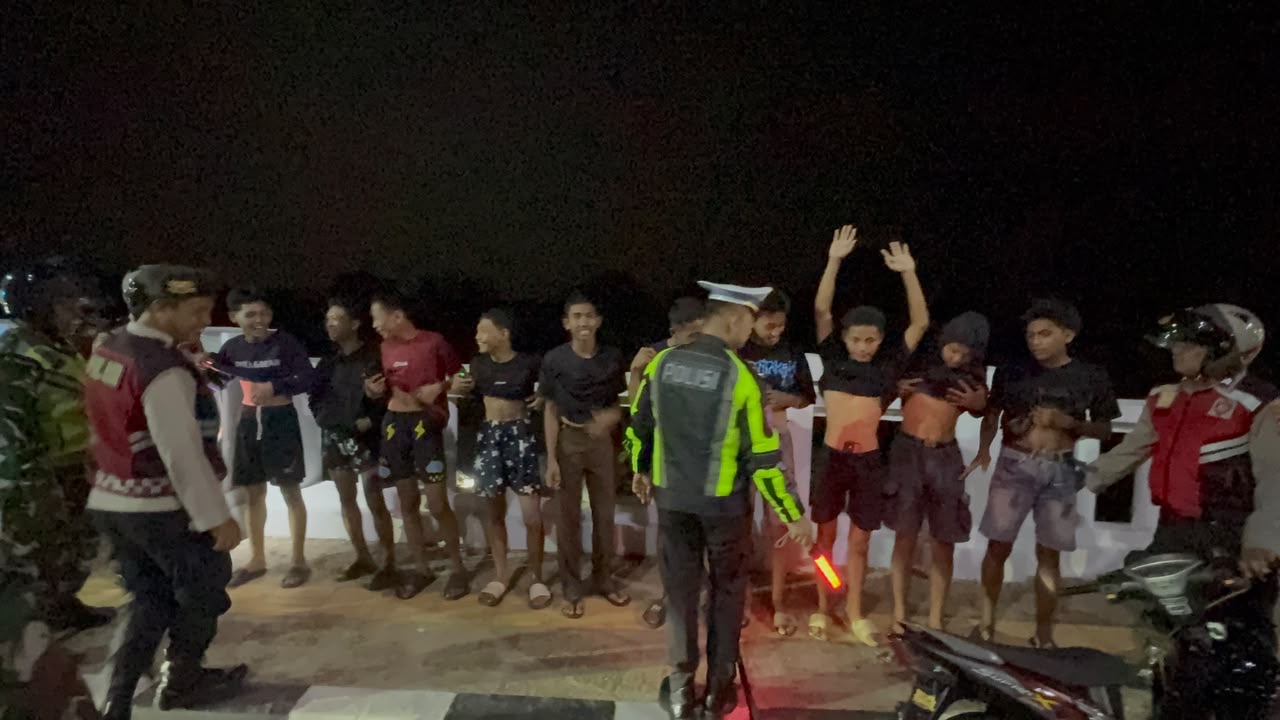 Polres Prabumulih Perketat Pengawasan Malam Hari, Antisipasi 3C hingga Balap Liar