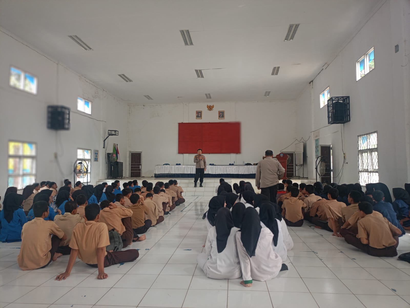 Dukung Kemajuan Pendidikan, Kanit Binmas Polsek Tebing Tinggi Gelar Program Polisi Peduli Pendidikan