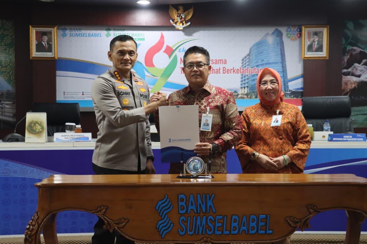 Polrestabes Palembang dan Bank Sumsel Babel Teken Nota Kesepahaman, Perkuat Dukungan Anggaran untuk Sistem Digital Kepolisian