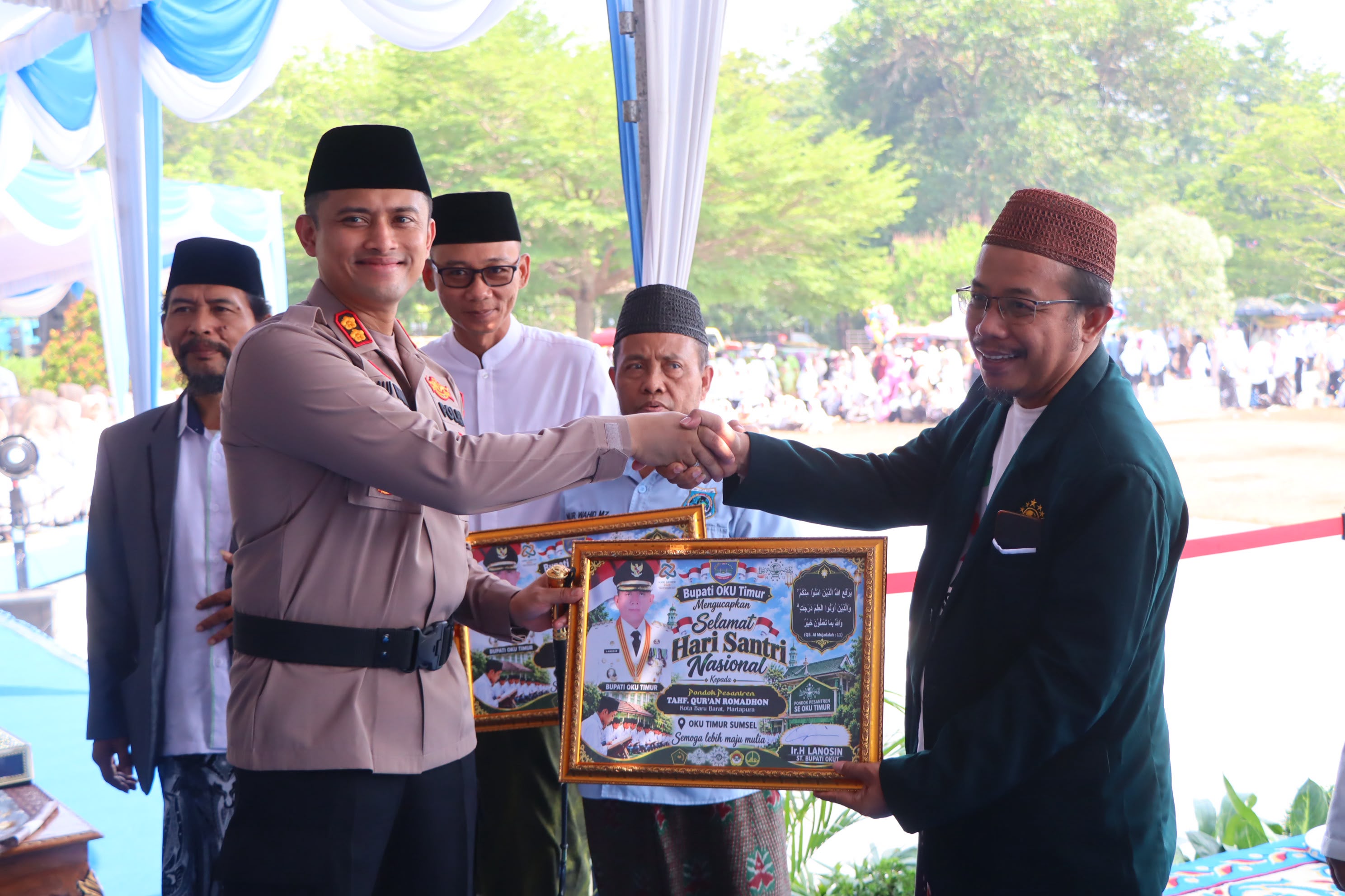 Peringati Hari Santri 2026, Pemkab OKU Timur Gelar Acara Khidmat dan Kapolres Tekankan Jaga Persatuan